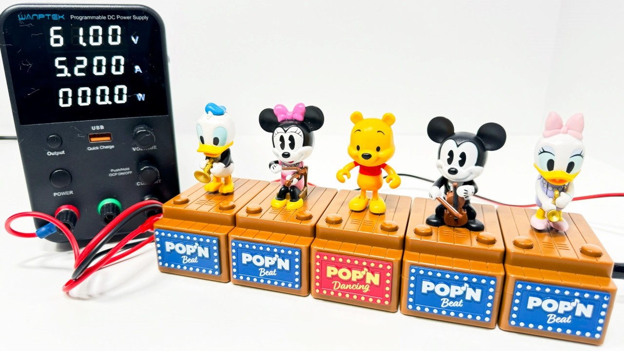 HIGH VOLTAGE Toys #36 | Disney Pop'n Beat