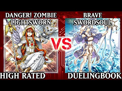 Danger! Zombie Lightsworn vs Brave Swordsoul | High Rated | Dueling Book