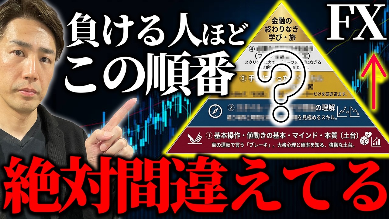 【神回】1日1400兆円のFX市場で、個人が成り上がる「最強ロードマップ」を初公開