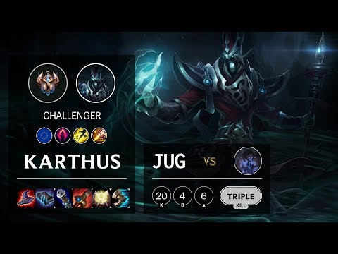 Karthus Jungle vs Sylas - EUW Challenger Patch 10.8