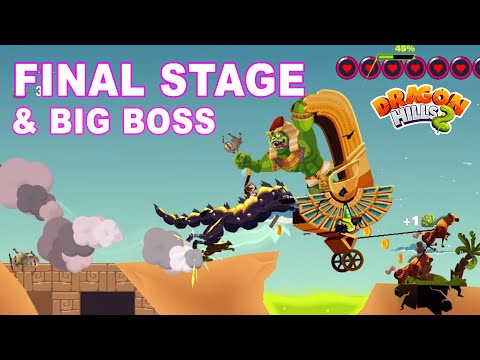 Dragon Hills 2 Final Stage & Big Boss Ancient Egypt Gameplay - YouTube