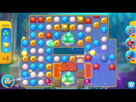 Fishdom 6543 Level - 19 moves - NO BooSTERS