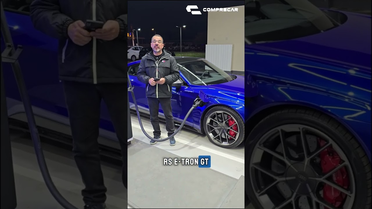 Teste de carregamento no Audi Q6 E-Tron e Audi RS E-Tron GT