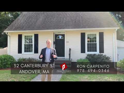 Andover, MA Home for Sale - 3 Bed 1.5 Bath