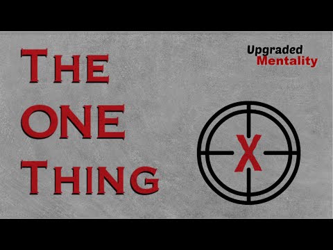 THE ONE THING by Gary Keller: Animated Book Summary