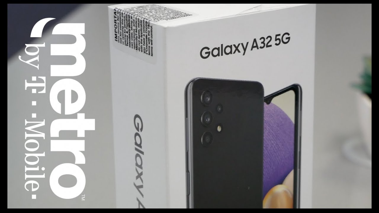 Samsung Galaxy A32 5G Unboxing and Deep look For metro by T-mobile