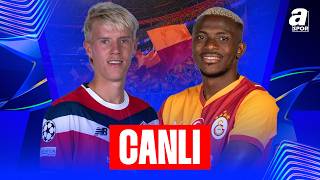 CANLI | Galatasaray, Şampiyonlar Ligi'nde 3 Puan Peşinde! | Galatasaray - Lille 