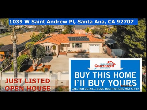1039 W Saint Andrew Pl, Santa Ana, CA 92707-OPEN HOUSE-CALL ALISON HAPPLE 714 203 6877