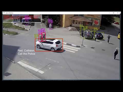 Automated system for accident detection in crosswalk