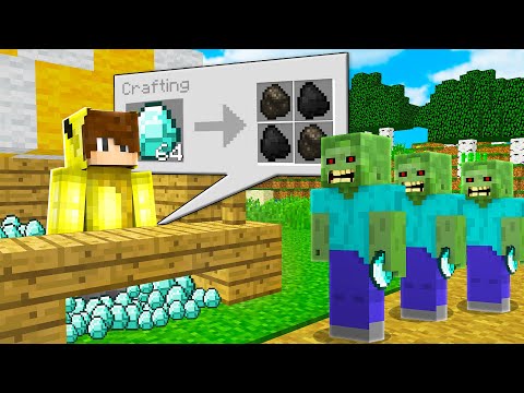 ISMETRG ZOMBİ ÇETESİNİ KANDIRDI! 😱 - Minecraft