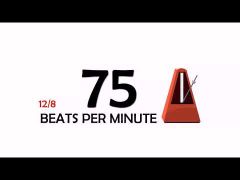 75 BPM 12/8 Metronome