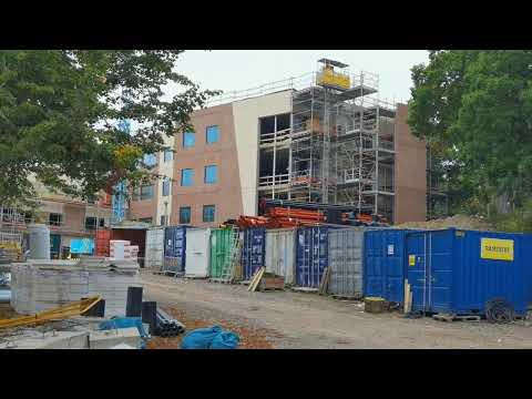 BYGGE vid NYA SNÄCKEBACKSSKOLAN - Ronneby -  2023-09-07 (kortfilm)