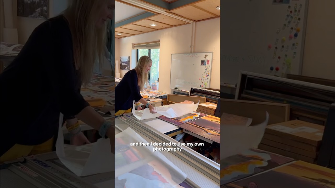 Inside Photographer and Collage Artist Shelley Carlisle's Studio