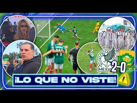 🔥 ME ENCONTRÉ A SHAKIRA Y SALMA EN EL AZTECA | MÉXICO VS SUDÁFRICA 