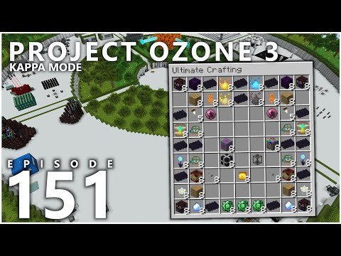 Hypnotizd - Project Ozone 3 Kappa Mode - CREATIVE ITEM OVERLOAD [E151] (Modded Minecraft Sky Block)