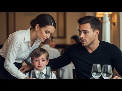 Billionaire Boss’s Son Was in Tears at Dinner — Until the Waitress Whispered: “He Only Needs a Mom…”