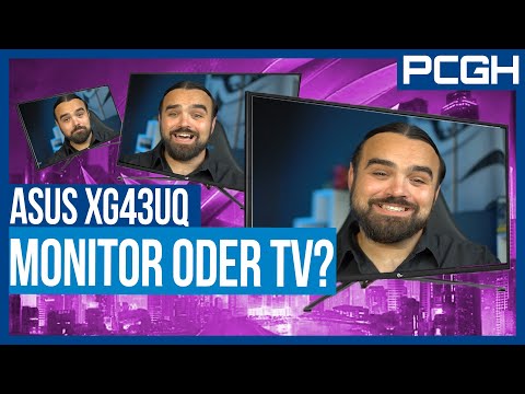 BESSER als ein OLED-TV? 4K-Monitor Asus XG43UQ im TEST