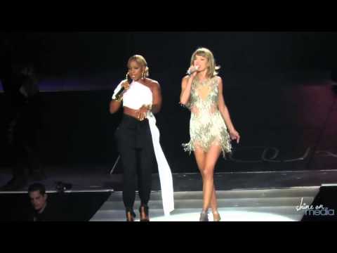 Taylor Swift & Mary J Blige - Family Affair - 8/22/15 - Los Angeles CA - [HD]