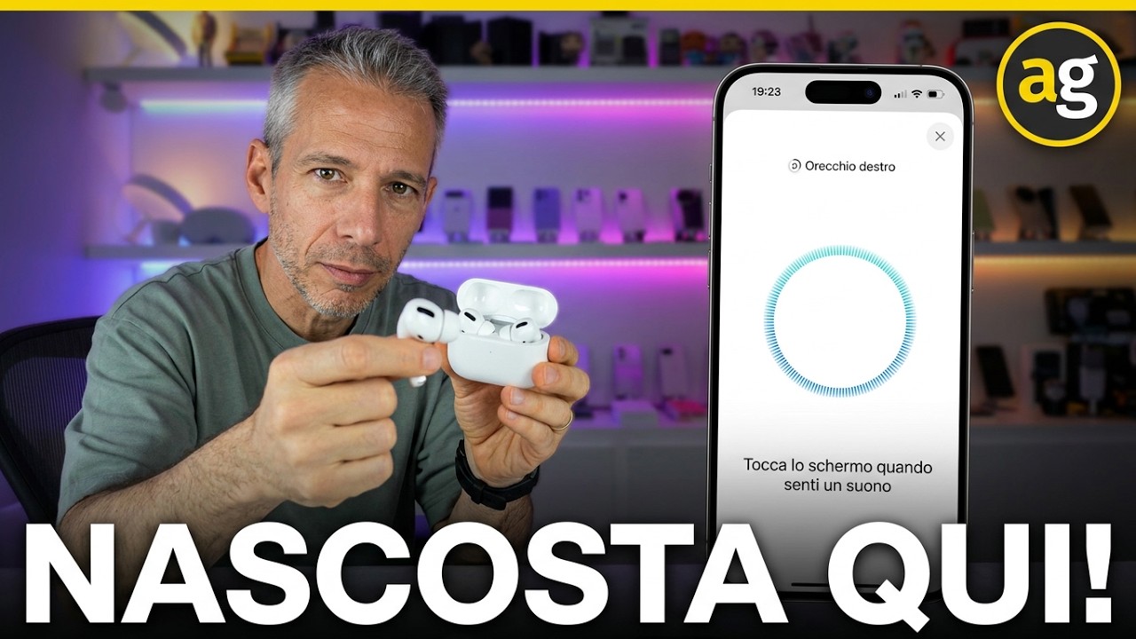 AirPods SBLOCCATA NUOVA FUNZIONE!