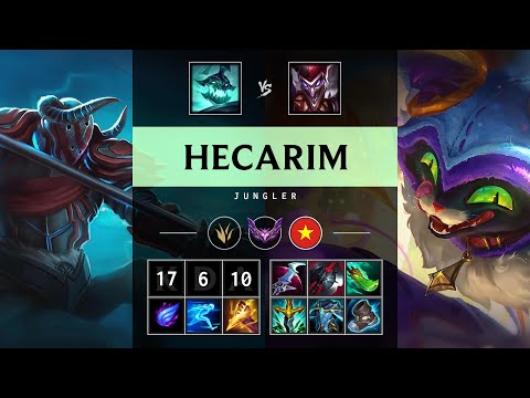 Hecarim Jungle vs Shaco - VN Master Patch 25.17