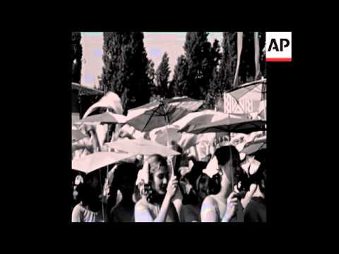 SYND 27-8-72 PARADE TO MARK THE 28TH ANNIVERSARY OF ROMANIA'S LIBERATION