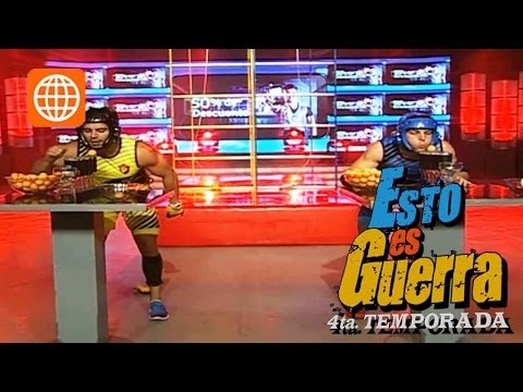 esto es guerra transmitido el Jueves parte 3/5 01-10-2013 cuarta temporada