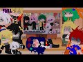 Pro Heroes Reacts To Deku And Minas Voice In The Morning FULL Bnha Mha Gacha Club