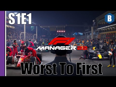LET'S PLAY: F1 Manager 22 - Worst to First - WILLIAMS RACING - S1E1 - Formula 1 2022