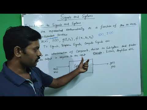 Introduction to signals and systems in Tamil | what is a signal ? | what is a system? in tamil