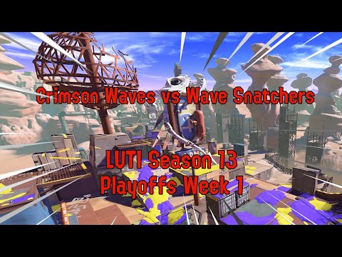 LUTI Season 13 Div 5 Crimson Waves vs Wave Snatchers Playoffs Week 1