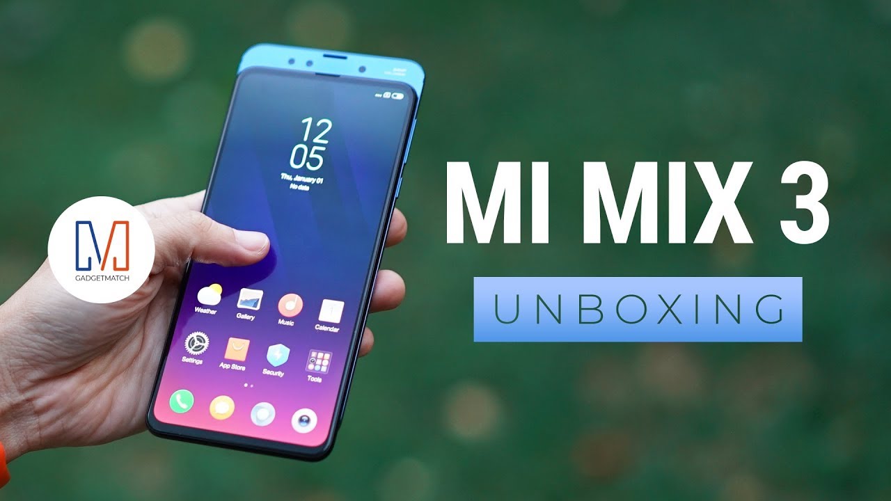 Mi MIX 3 Unboxing: Comes with what!?