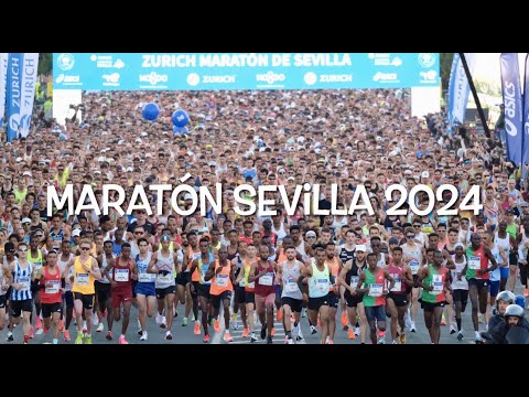 MARATÓN SEVILLA 2024 HIGHLIGHTS: VIDEORESUMEN EN UN MINUTO. Campeonato España Maratón.