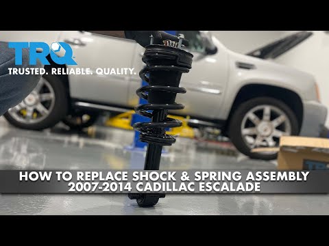 How To Replace Front Shock & Spring Assembly Assembly 2007-2014 Cadillac Escalade