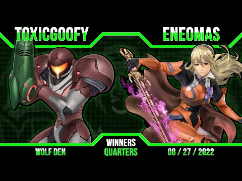 Smash South Wolf Den - ToxicGoofy (Samus) vs. Eneomas (Corrin) | Winners Finals