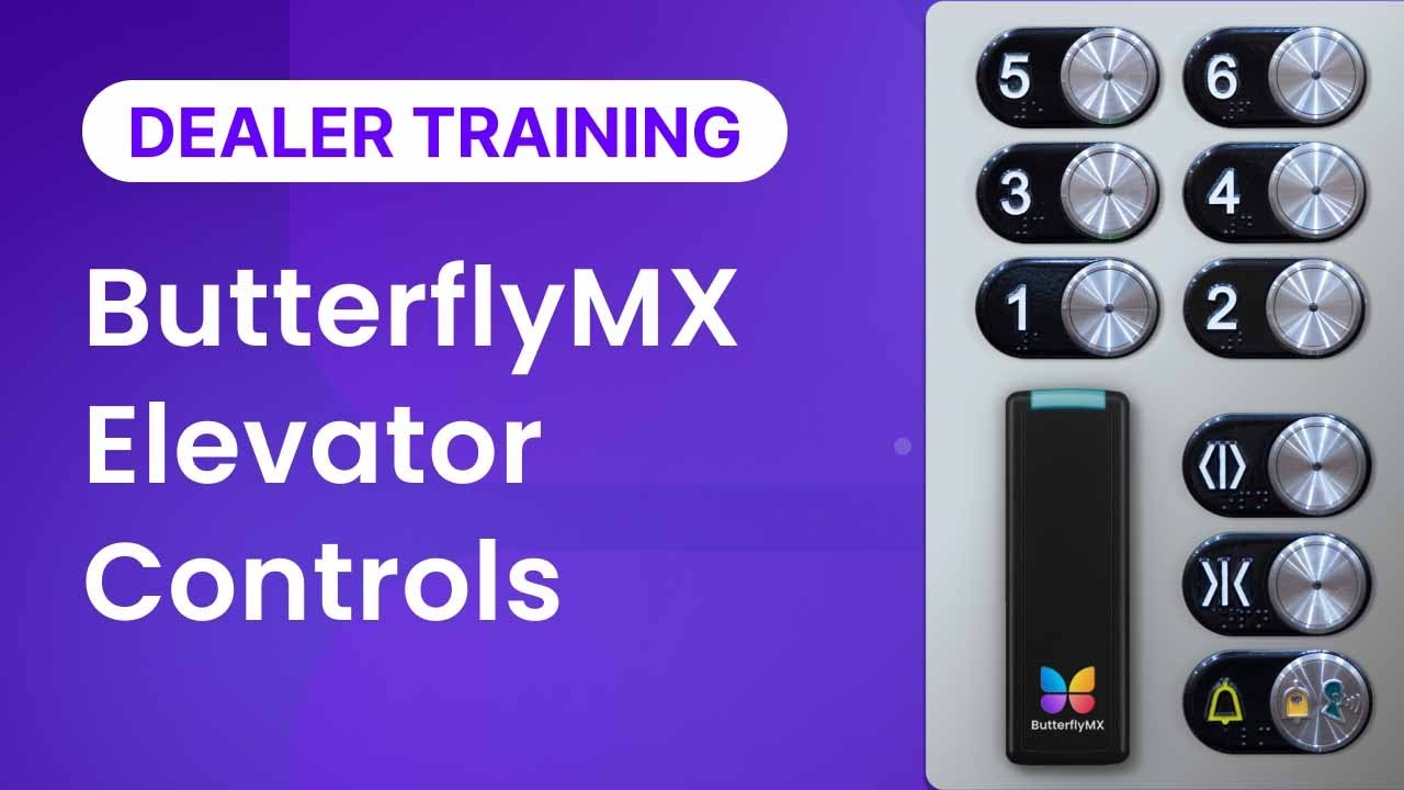 ButterflyMX Dealer Training - Elevator Controls