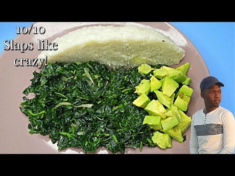 These creamy greens taste like heaven (Must try) They slap like crazy😋😋😋 || Creamy terere recipe