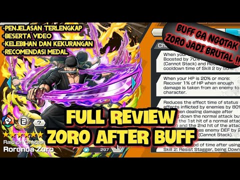 VOLLSTÄNDIGE REZENSION: ZORO NACH DEM BUFF (ONE PIECE BOUNTY RUSH)