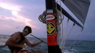 preview picture of video 'Sailing around Harkers Island 2011'