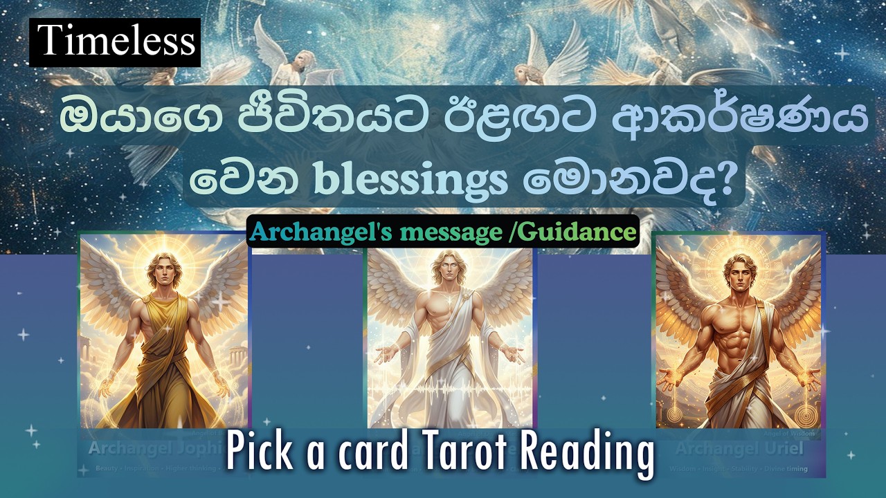 ඔයාගෙ ජීවිතයට ඊළඟට ආකර්ෂණය වෙන blessings මොනවද?🦋😍❤️💰😮💍|Psychic Tarot Reading🧿
