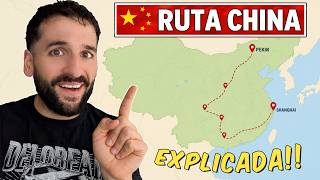 Ruta de 3 Semanas por China EXPLICADA ⚠️ Itinerario de viaje usando trenes de alta velocidad 🚆🇨🇳