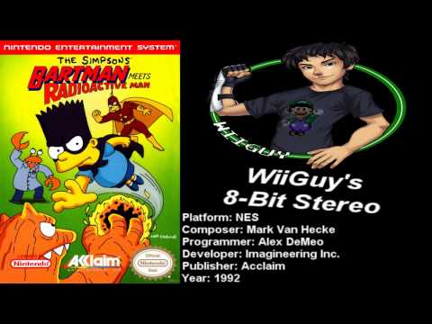 The Simpsons: Bartman Meets Radioactive Man (NES) Soundtrack - 8BitStereo