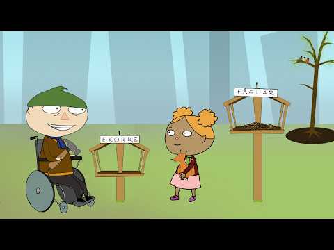 Grannar - Mata fåglar