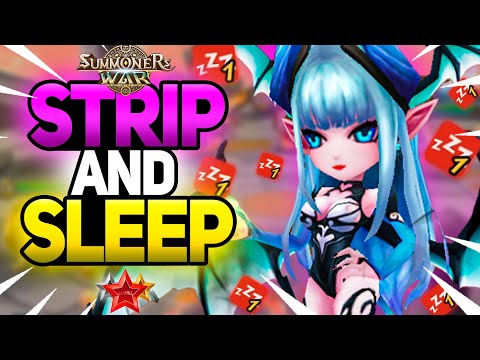 STRIP and SLEEP Team in Summoners War