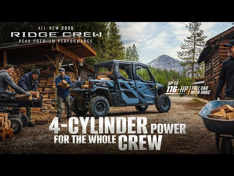 2025 Kawasaki RIDGE XR CREW Limited HVAC in Sauk Rapids, Minnesota - Video 2