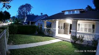 Dual Lights night vision sample