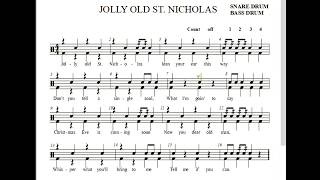 HVB Jolly Old St Nicholas Drums