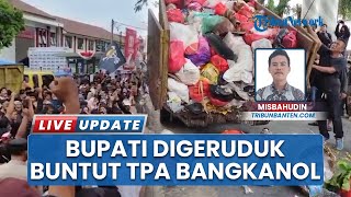Warga 3 Desa Geruduk Kantor Bupati Pandeglang, Tolak Kerja Sama Sampah di TPA Bangkonol