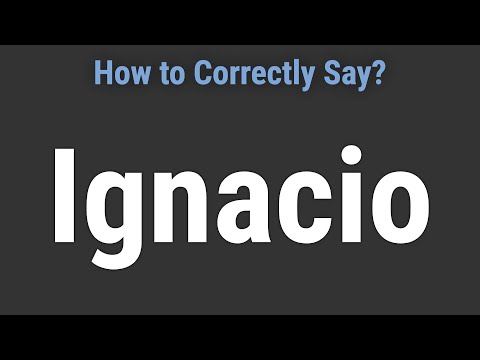 How to Pronounce Name Ignacio (Correctly!)