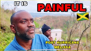“ IT'S PAINFUL! ” Jamaican Man First Time Visiting His Property After Hurricane Melissa Damage