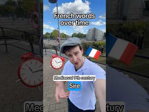 1000 years of French pronunciation… of the word“Monsieur” ⏰🇫🇷